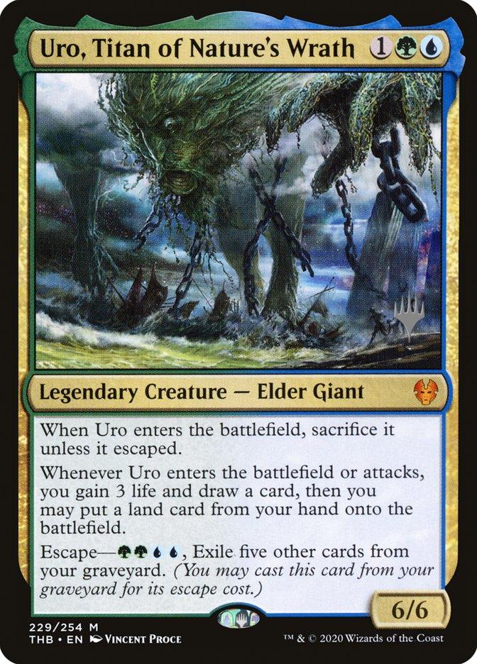 Uro, Titan of Nature's Wrath (Promo Pack) [Theros Beyond Death Promos] - Trinity Hobby