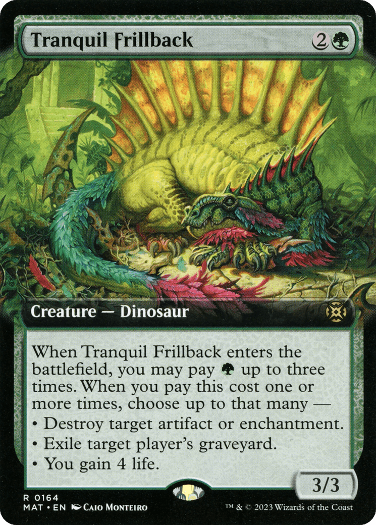Tranquil Frillback (Extended Art) [March of the Machine: The Aftermath] - Trinity Hobby