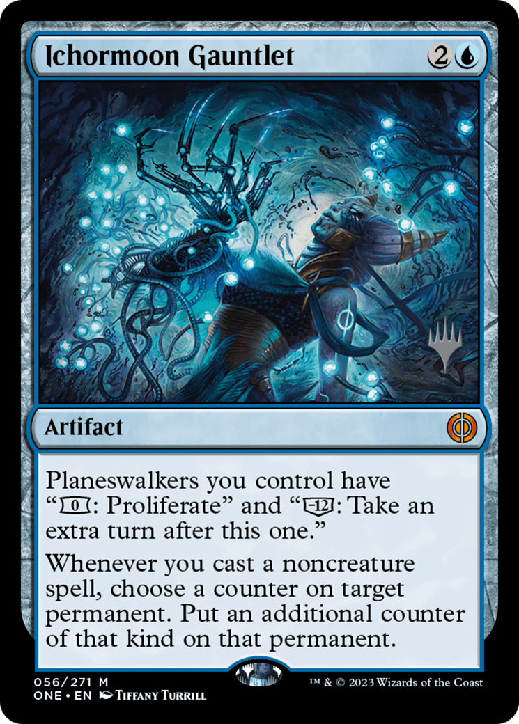 Ichormoon Gauntlet (Promo Pack) [Phyrexia: All Will Be One Promos] - Trinity Hobby