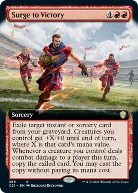 Surge to Victory (Extended Art) [Commander 2021] - Trinity Hobby