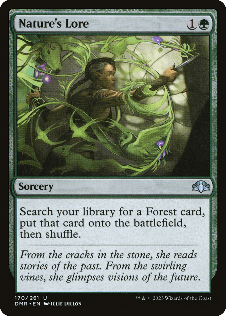 Nature's Lore [Dominaria Remastered] - Trinity Hobby