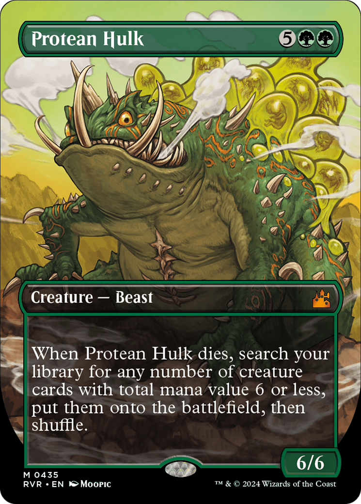 Protean Hulk (Anime Borderless) [Ravnica Remastered] - Trinity Hobby