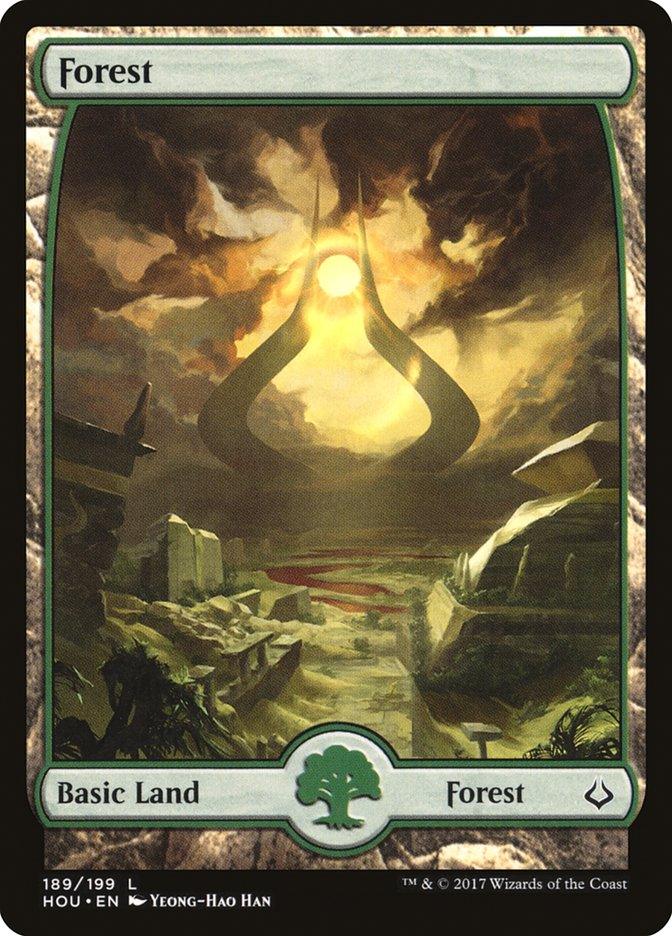 Forest (189) [Hour of Devastation] - Trinity Hobby