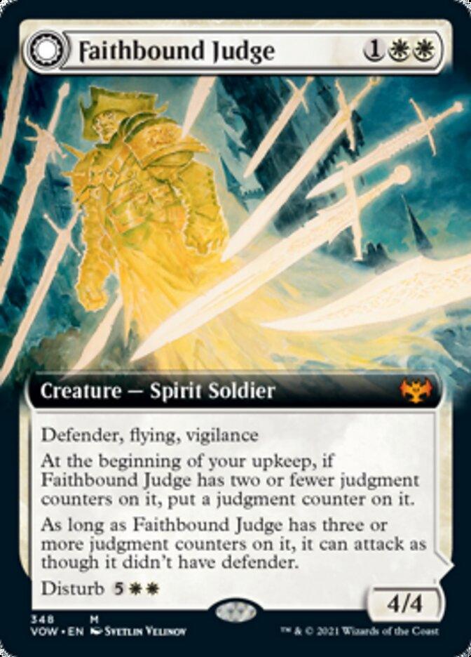 Faithbound Judge // Sinner's Judgment (Extended Art) [Innistrad: Crimson Vow] - Trinity Hobby
