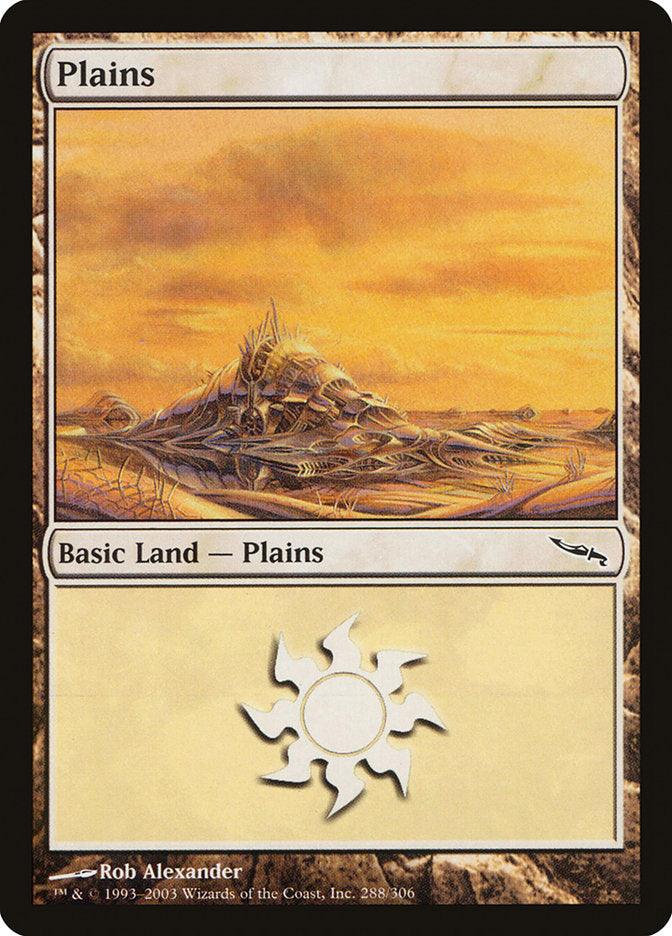Plains (288) [Mirrodin] - Trinity Hobby