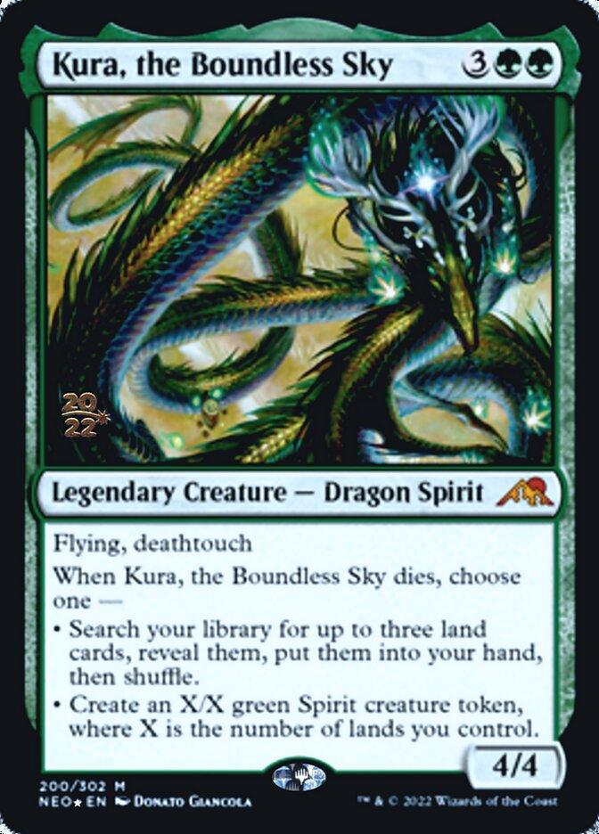 Kura, the Boundless Sky [Kamigawa: Neon Dynasty Prerelease Promos] - Trinity Hobby