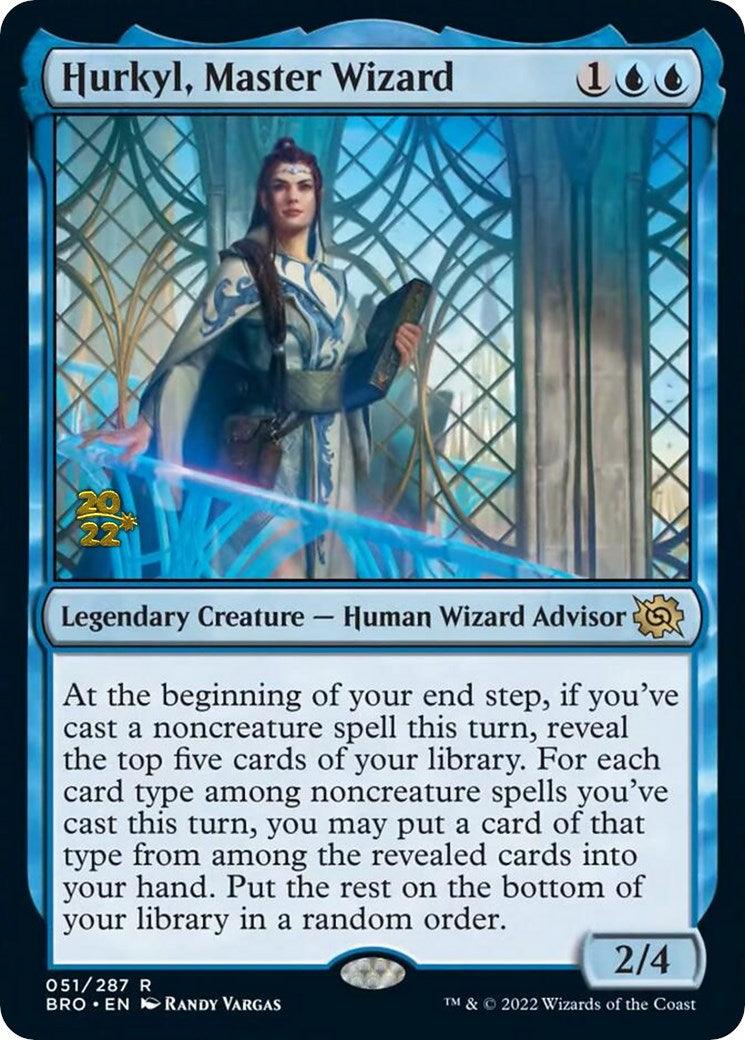 Hurkyl, Master Wizard [The Brothers' War Prerelease Promos] - Trinity Hobby