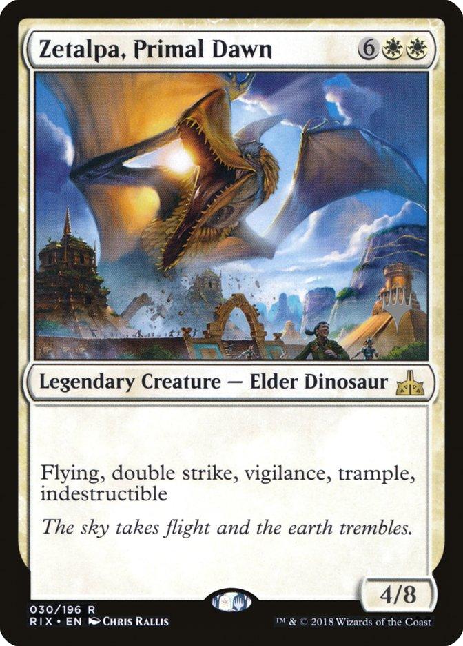 Zetalpa, Primal Dawn (Promo Pack) [Rivals of Ixalan Promos] - Trinity Hobby