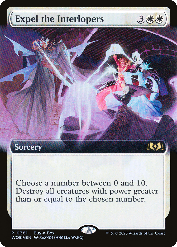 Expel the Interlopers (Buy-A-Box) [Wilds of Eldraine Promos] - Trinity Hobby