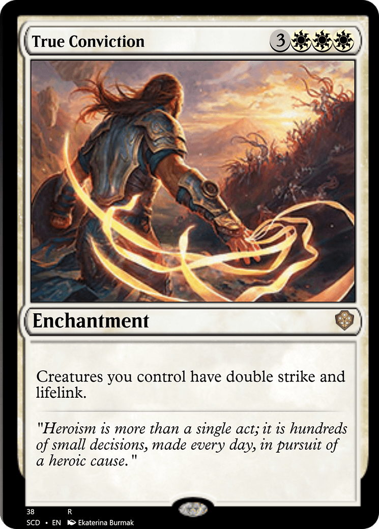 True Conviction [Starter Commander Decks] - Trinity Hobby