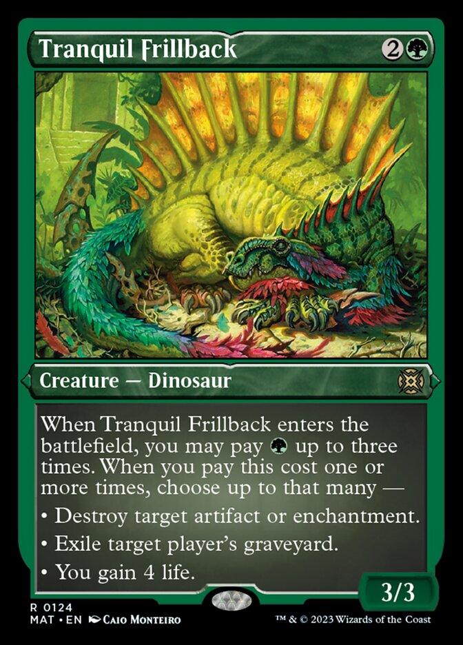 Tranquil Frillback (Foil Etched) [March of the Machine: The Aftermath] - Trinity Hobby