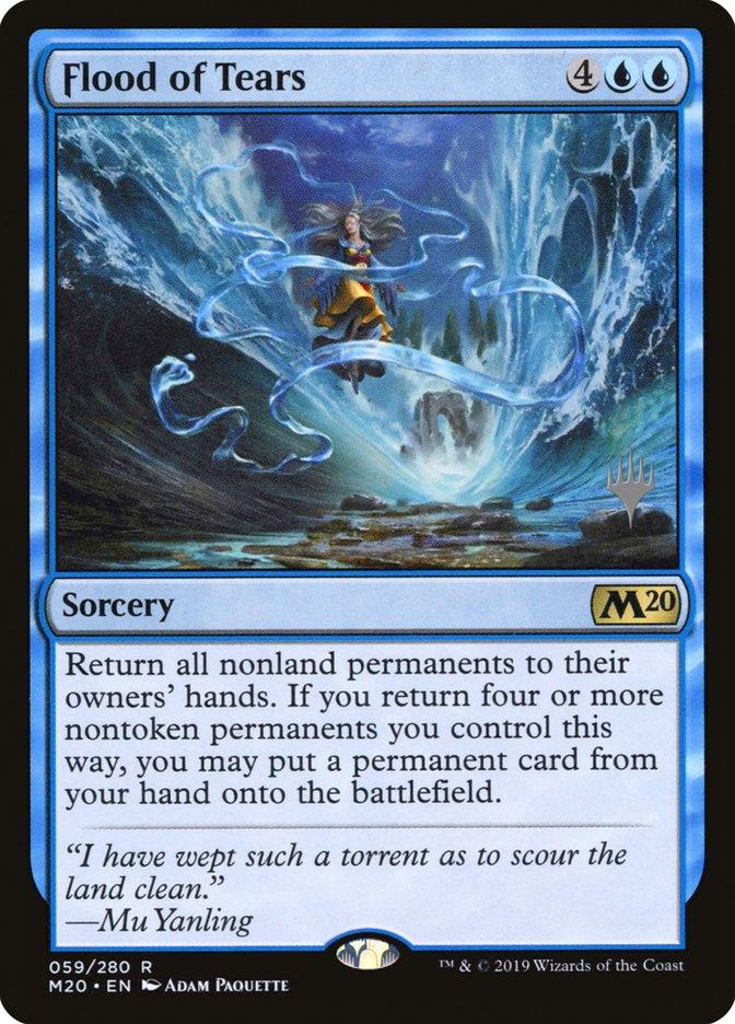 Flood of Tears (Promo Pack) [Core Set 2020 Promos] - Trinity Hobby