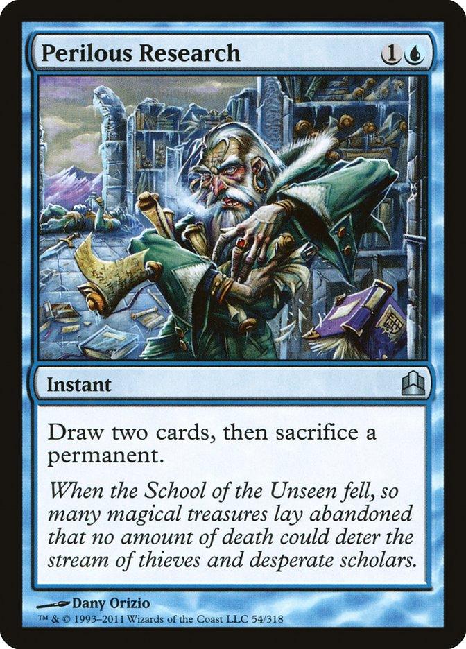 Perilous Research [Commander 2011] - Trinity Hobby