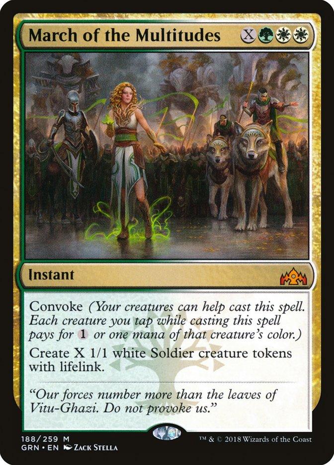 March of the Multitudes [Guilds of Ravnica] - Trinity Hobby