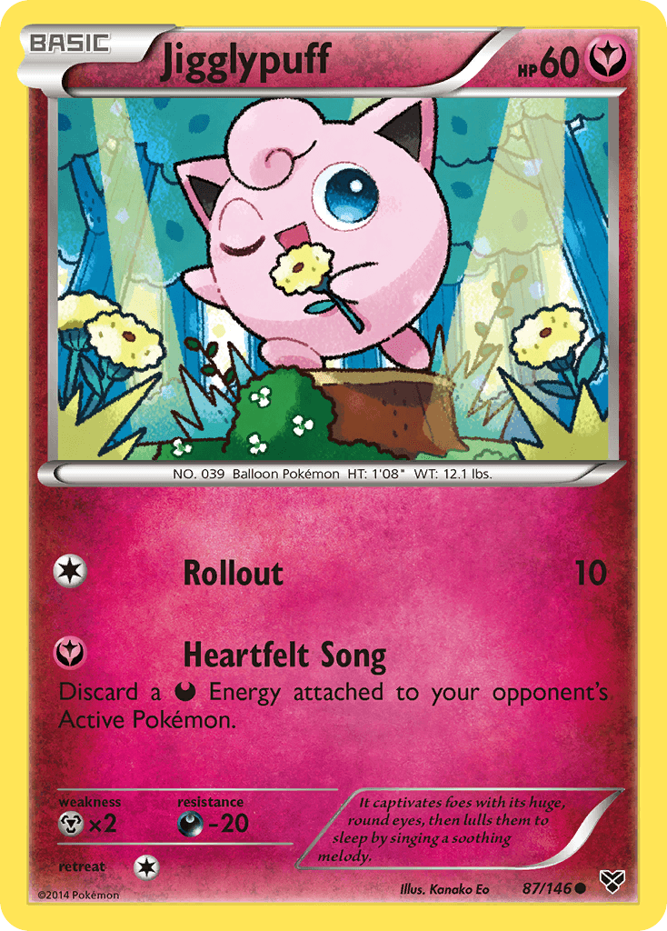 Jigglypuff (87/146) [XY: Base Set] - Trinity Hobby