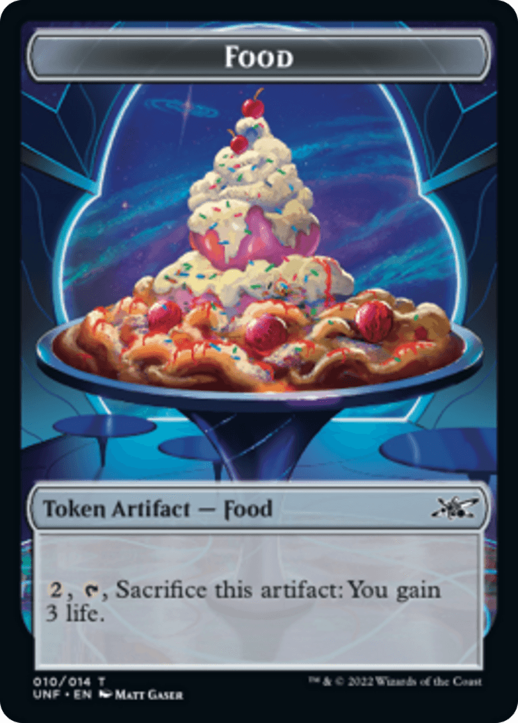 Squirrel // Food (010) Double-Sided Token [Unfinity Tokens] - Trinity Hobby