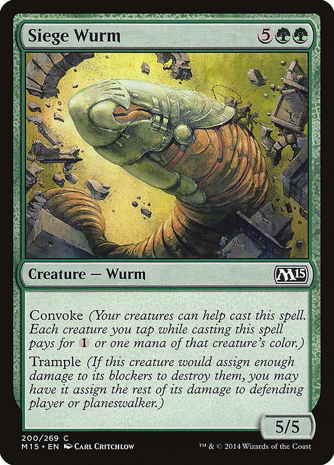 Siege Wurm [Magic 2015] - Trinity Hobby