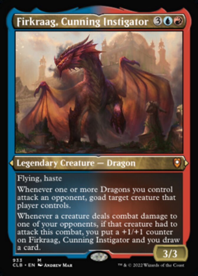 Firkraag, Cunning Instigator (Display Commander) (Foil Etched) [Commander Legends: Battle for Baldur's Gate] - Trinity Hobby