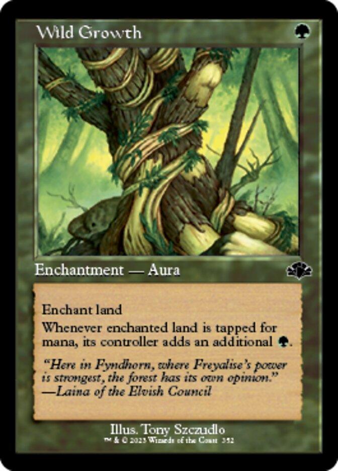 Wild Growth (Retro) [Dominaria Remastered] - Trinity Hobby