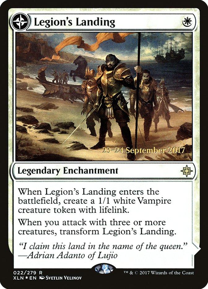 Legion's Landing // Adanto, the First Fort [Ixalan Prerelease Promos] - Trinity Hobby