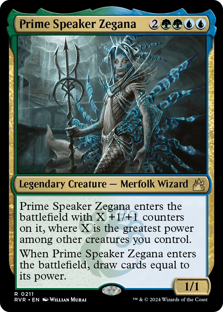 Prime Speaker Zegana [Ravnica Remastered] - Trinity Hobby