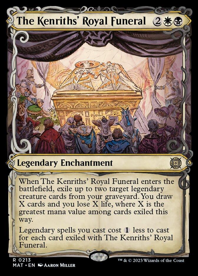The Kenriths' Royal Funeral (Showcase Halo Foil) [March of the Machine: The Aftermath] - Trinity Hobby