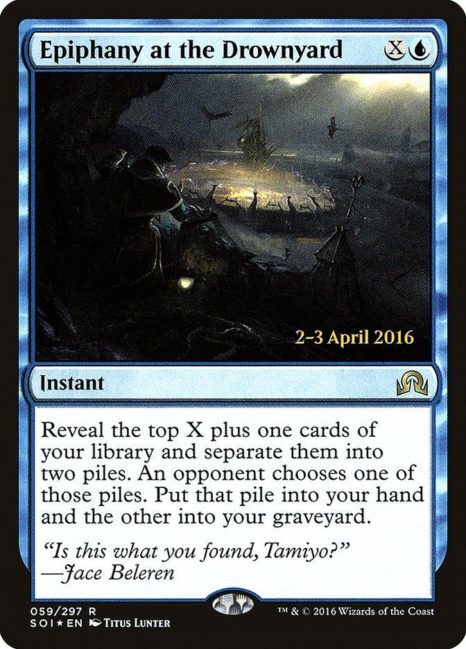 Epiphany at the Drownyard [Shadows over Innistrad Prerelease Promos] - Trinity Hobby