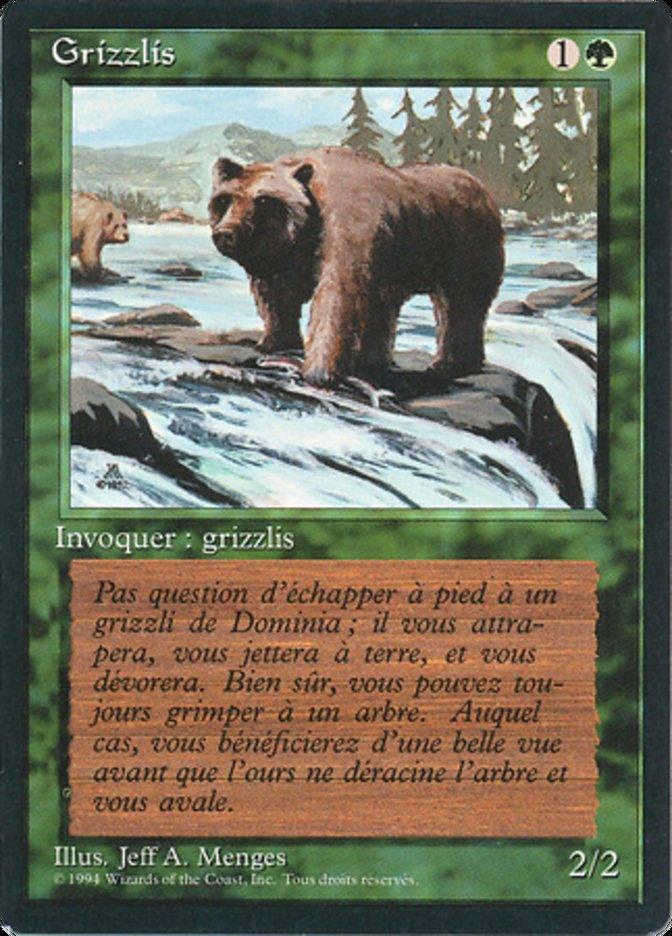 Grizzly Bears [Foreign Black Border] - Trinity Hobby