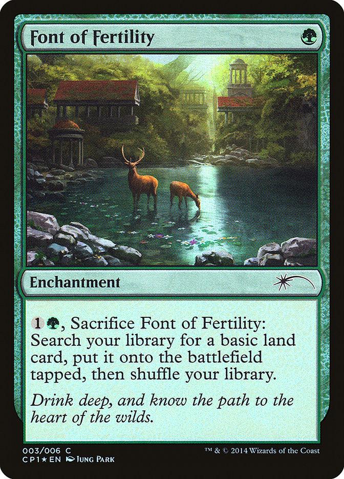 Font of Fertility [Magic 2015 Clash Pack] - Trinity Hobby