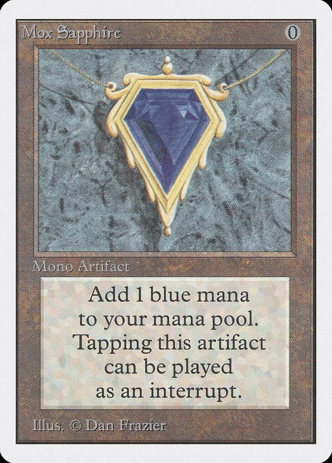 Mox Sapphire [Unlimited Edition] - Trinity Hobby