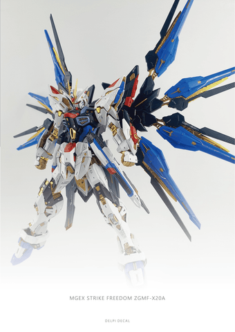 MGEX STRIKE FREEDOM WATER DECAL (NORMAL) - Trinity Hobby