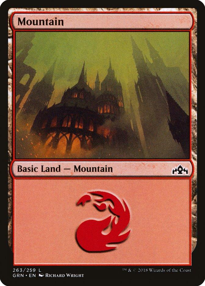 Mountain (263) [Guilds of Ravnica] - Trinity Hobby