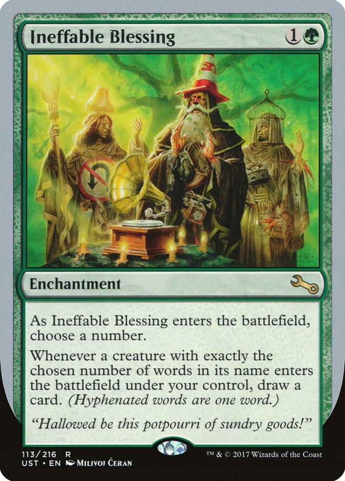 Ineffable Blessing ("choose a number") [Unstable] - Trinity Hobby