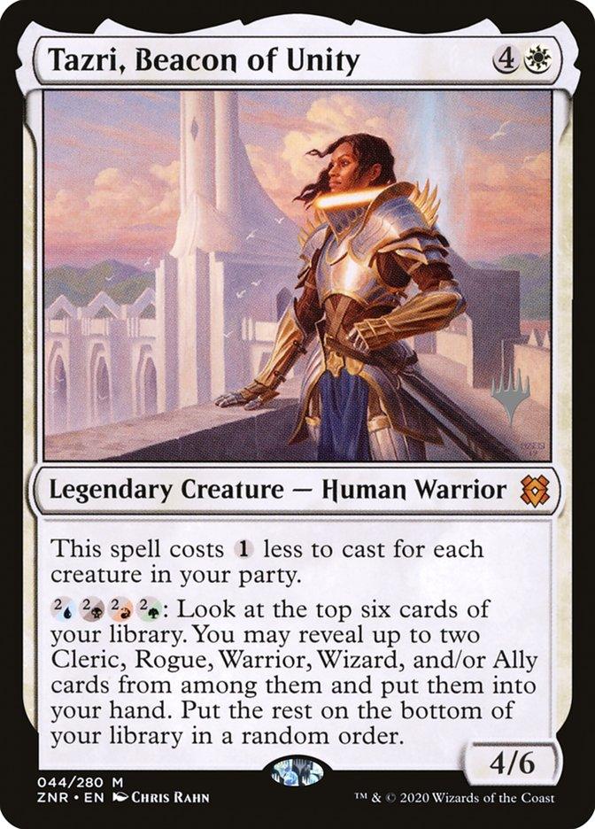 Tazri, Beacon of Unity (Promo Pack) [Zendikar Rising Promos] - Trinity Hobby
