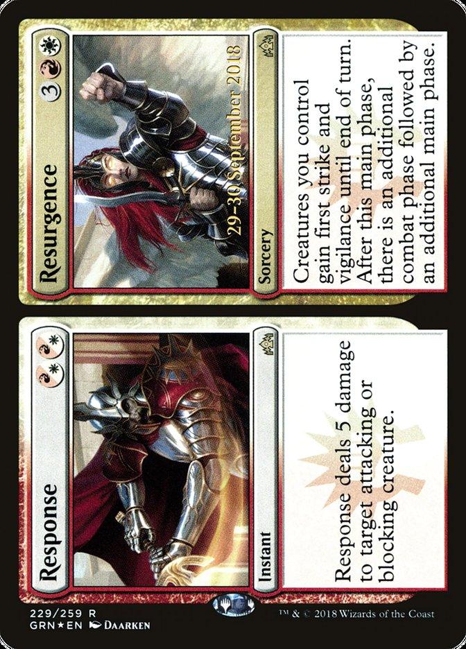 Response // Resurgence [Guilds of Ravnica Prerelease Promos] - Trinity Hobby