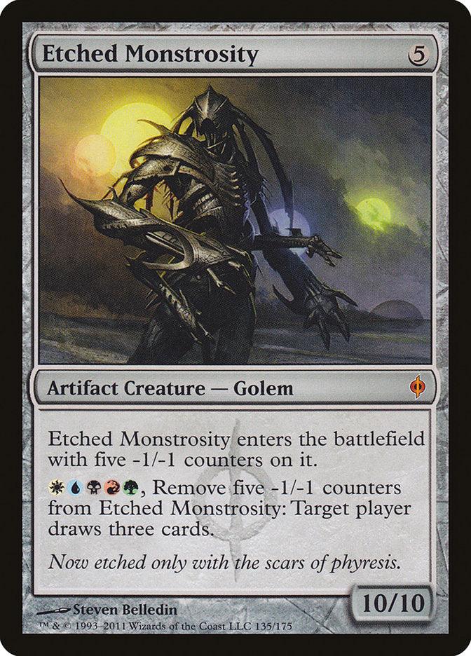 Etched Monstrosity [New Phyrexia] - Trinity Hobby