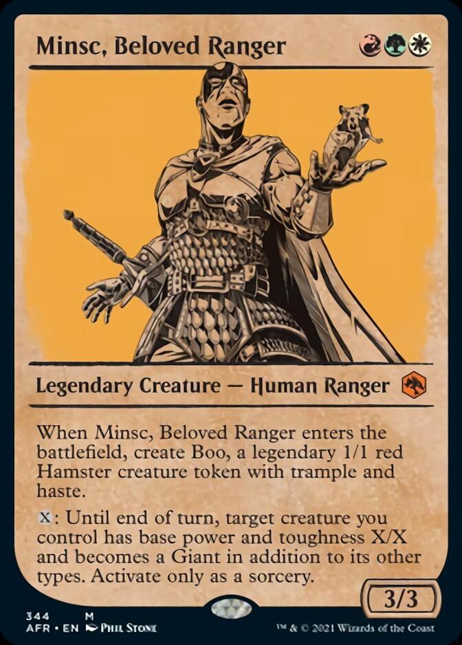 Minsc, Beloved Ranger (Showcase) [Dungeons & Dragons: Adventures in the Forgotten Realms] - Trinity Hobby