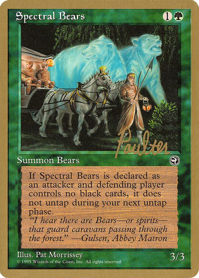 Spectral Bears (Preston Poulter) [Pro Tour Collector Set] - Trinity Hobby