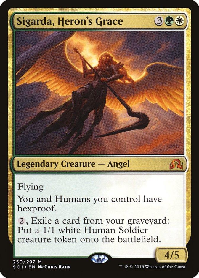 Sigarda, Heron's Grace [Shadows over Innistrad] - Trinity Hobby