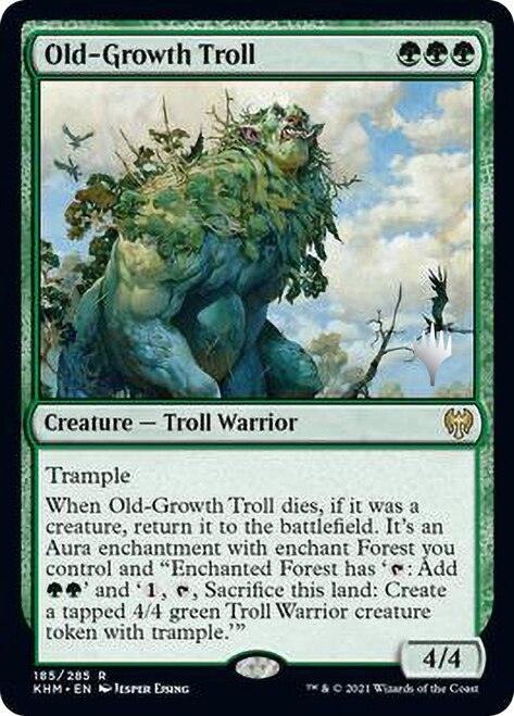 Old-Growth Troll (Promo Pack) [Kaldheim Promos] - Trinity Hobby