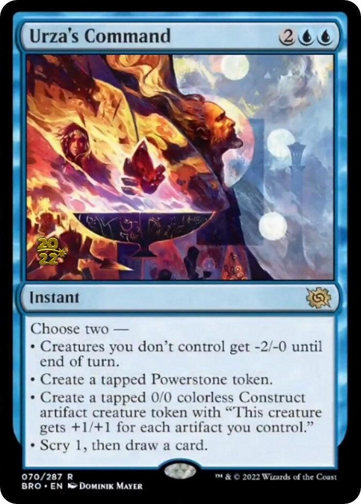 Urza's Command [The Brothers' War Prerelease Promos] - Trinity Hobby