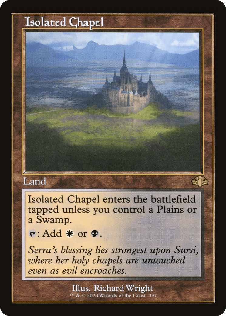 Isolated Chapel (Retro) [Dominaria Remastered] - Trinity Hobby