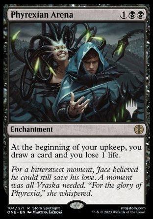 Phyrexian Arena (Promo Pack) [Phyrexia: All Will Be One Promos] - Trinity Hobby