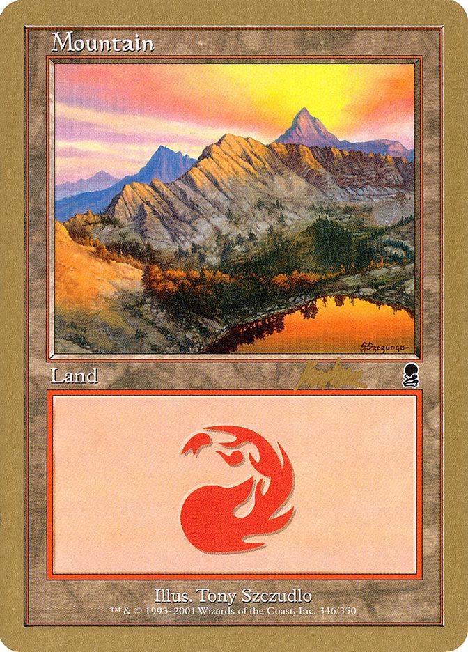 Mountain (bk346) (Brian Kibler) [World Championship Decks 2002] - Trinity Hobby