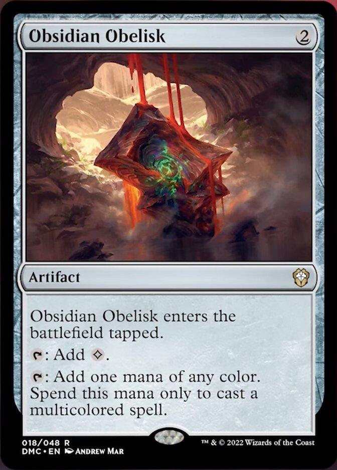 Obsidian Obelisk [Dominaria United Commander] - Trinity Hobby