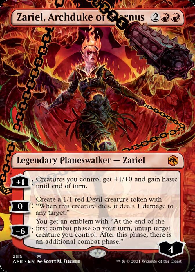 Zariel, Archduke of Avernus (Borderless) [Dungeons & Dragons: Adventures in the Forgotten Realms] - Trinity Hobby