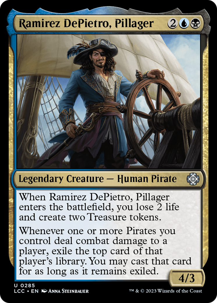 Ramirez DePietro, Pillager [The Lost Caverns of Ixalan Commander] - Trinity Hobby