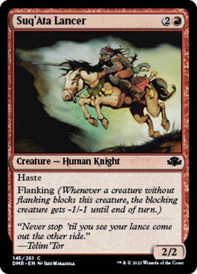 Suq'Ata Lancer [Dominaria Remastered] - Trinity Hobby