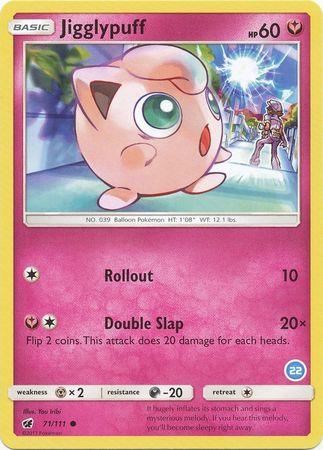 Jigglypuff (71/111) (Deck Exclusive #22) [Sun & Moon: Trainer Kit - Alolan Ninetales] - Trinity Hobby