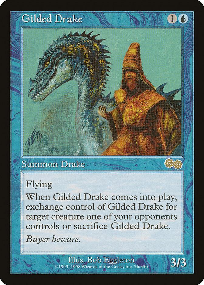 Gilded Drake [Urza's Saga] - Trinity Hobby